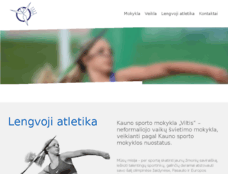 lengvojiatletika.com screenshot