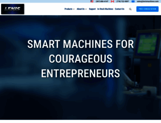 lenismachines.com screenshot