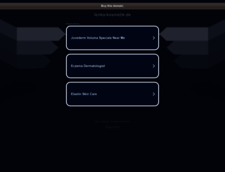 lenka-kosmetik.de screenshot