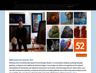 lennon-art.co.uk screenshot