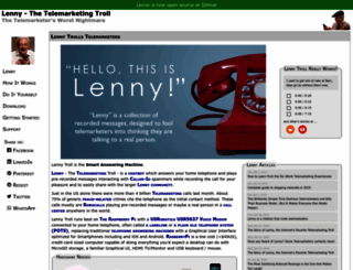 lennytroll.com screenshot