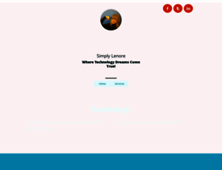 lenorealbert.com screenshot