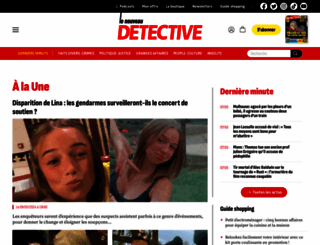 lenouveaudetective.com screenshot