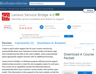 lenovo-service-bridge.software.informer.com screenshot