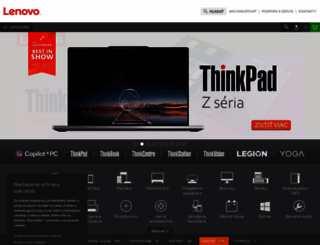 lenovo-shop.sk screenshot