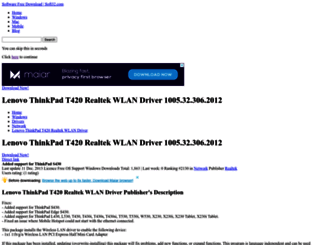 lenovo-thinkpad-t420-realtek-wlan-driver.soft32.com screenshot