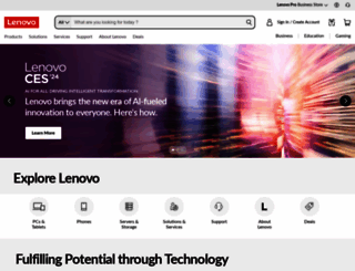 lenovodev.com screenshot