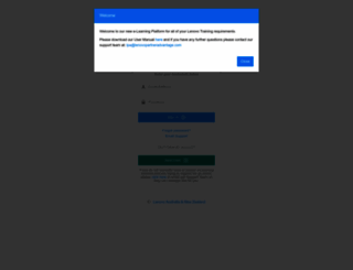 lenovoelearning.com screenshot
