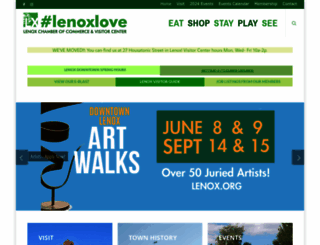 lenox.org screenshot