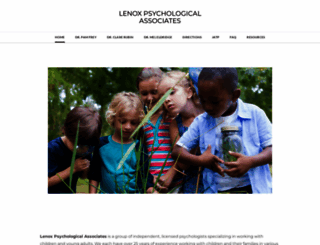 lenoxpsychological.com screenshot