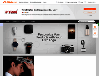 lenrood.en.alibaba.com screenshot