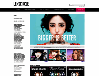 lenscircle.com screenshot