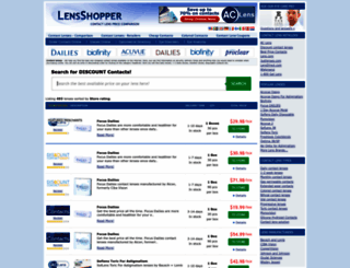 lensshopper.com screenshot