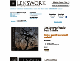 lenswork.com screenshot