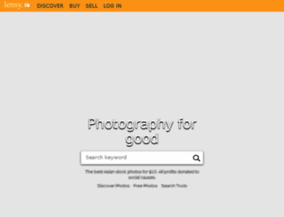 lensy.com screenshot