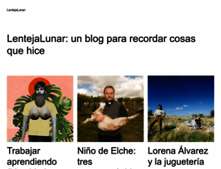 lentejalunar.com screenshot