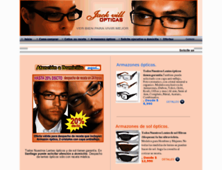lentesopticos.com screenshot