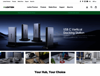 lention.com screenshot