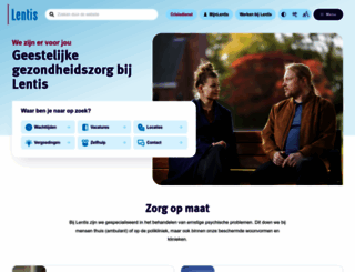 lentis.nl screenshot