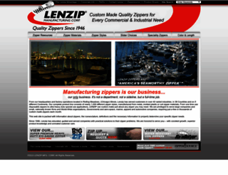 lenzip.com screenshot