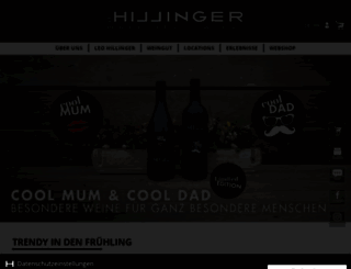 leo-hillinger.com screenshot