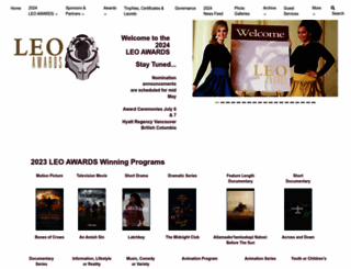 leoawards.com screenshot