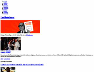 leobassi.com screenshot
