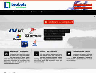 leobots.com screenshot