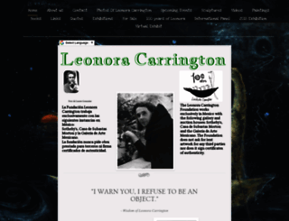 leocarrington.com screenshot