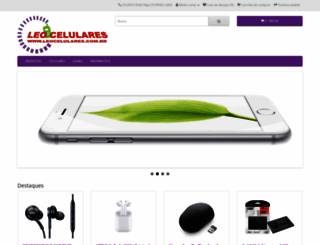 leocelulares.com.br screenshot
