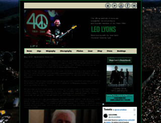 leolyons.org screenshot