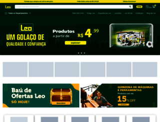 leomadeiras.com.br screenshot