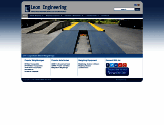 leon-engineering.com screenshot