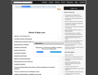 leon.sucurriculum.com screenshot