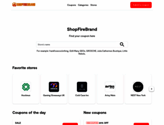 leonardcohen.shopfirebrand.com screenshot