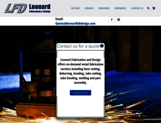 leonardfabdesign.com screenshot