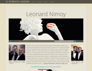 leonardnimoyphotography.com screenshot