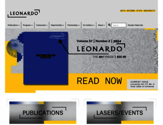 leonardo.info screenshot