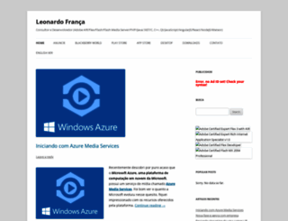 leonardofranca.com.br screenshot
