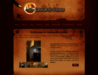 leonardohouse.com screenshot