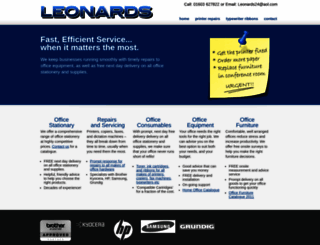 leonards24.co.uk screenshot