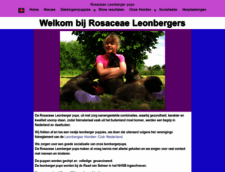 leonbergerpups.nl screenshot