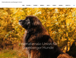 leonbergerunion.com screenshot