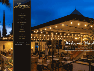 leonessecellars.com screenshot