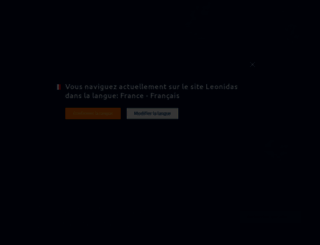 leonidas.fr screenshot
