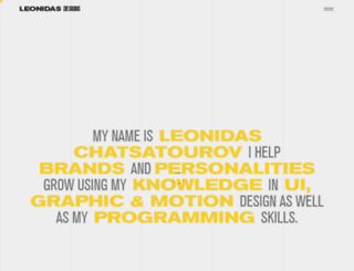 leonidasdesigns.com screenshot