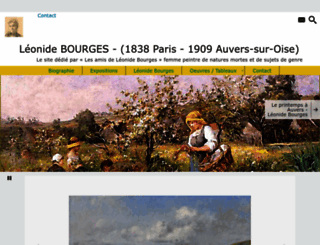 leonidebourges.com screenshot