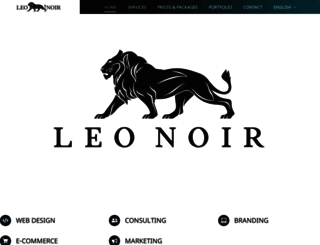 leonoirdesign.com screenshot