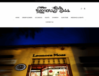 leonoramoss.com screenshot