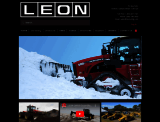 leonsmfg.com screenshot